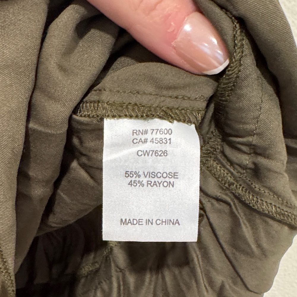 Chaser Dark Olive Women's Blouse - Picture 4 of 7
